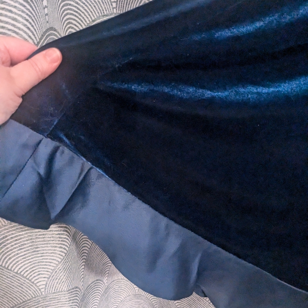 NWT Lane Bryant 22/24 Navy Faux Wrap Dress - Picture 4 of 8